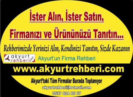 Akyurt Rehberi İle Firmanız Kazasın