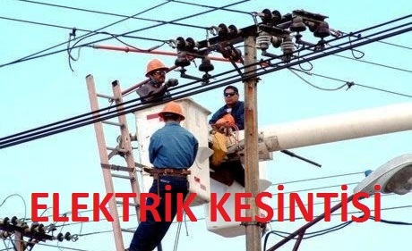 Pazar Günü Elektrikler Kesilecek