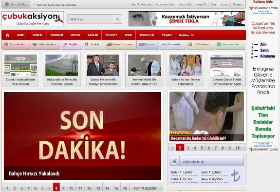 En Çok Tıklanan Çubuk Aksiyon Haber