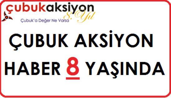 Çubuk Aksiyon Haber 8 Yaşında