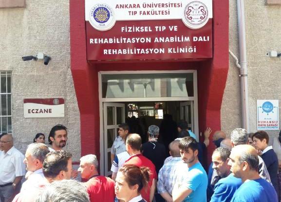 Ankara Üniversitesi Tıp Fakültesi Kana Bulandı