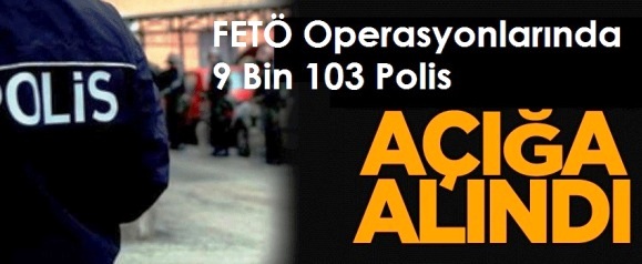 Ankara’da 1350 Polis Açığa Alındı